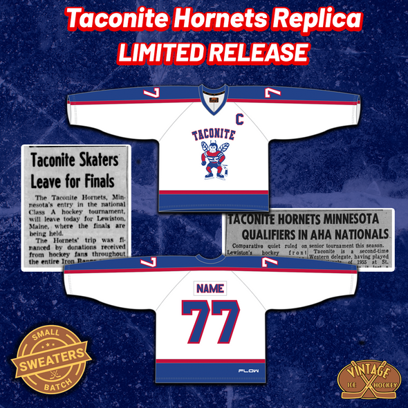 Maillot réplique des Hornets de Taconite (PRÉCOMMANDE)