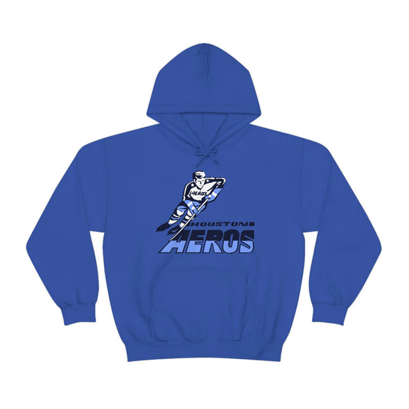 Sweat à capuche Houston Aeros des années 1970