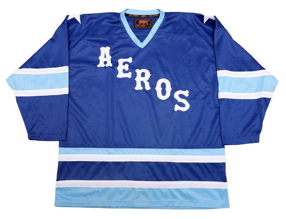 Maillot réplique des Houston Aeros 1973-74 (VIERGE)