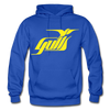 Hampton Gulls Yellow Logo Hoodie (SHL) - royal blue