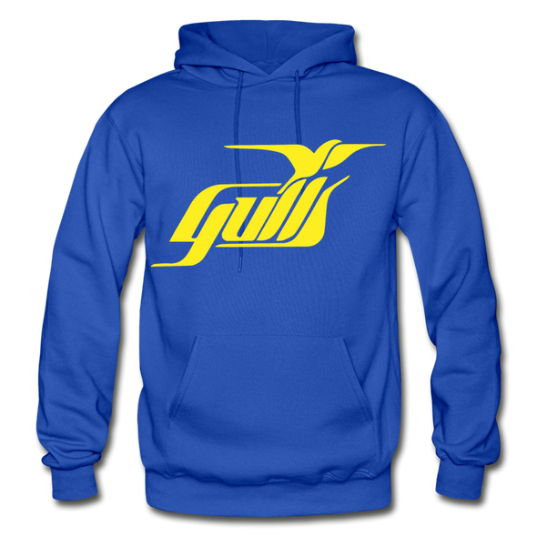 Hampton Gulls Yellow Logo Hoodie (SHL) - royal blue