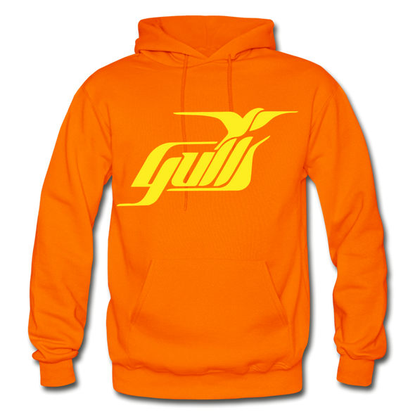 Hampton Gulls Yellow Logo Hoodie (SHL) - orange