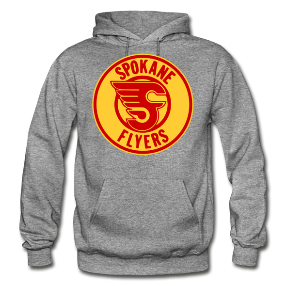 Spokane Flyers Hoodie - graphite heather