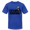 Amarillo Wranglers Black Logo T-Shirt (Premium) - royal blue