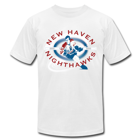 New Haven Nighthawks Dangerous Dan T-Shirt (Premium) - white