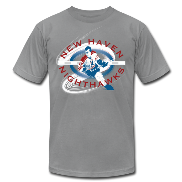 New Haven Nighthawks Dangerous Dan T-Shirt (Premium) - slate