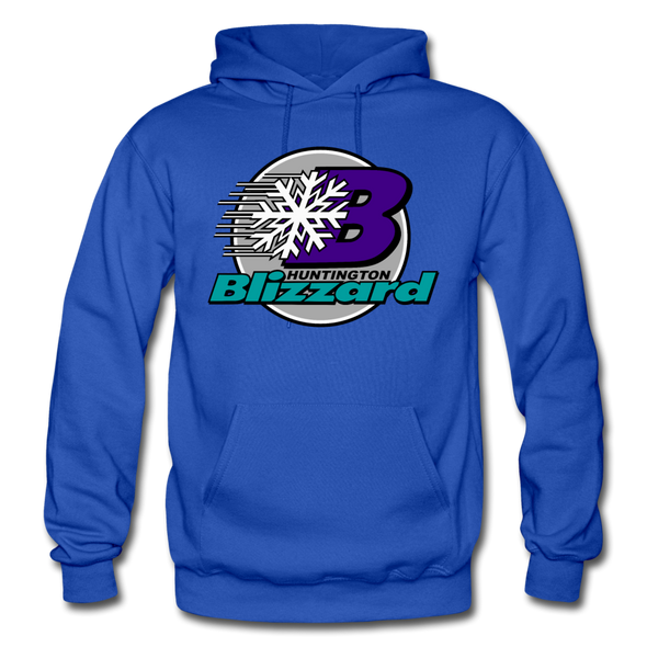 Huntington Blizzard Hoodie - royal blue