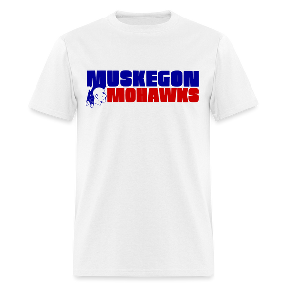 Muskegon Mohawks Text T-Shirt