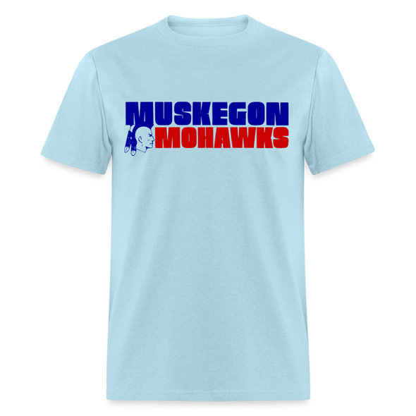 Muskegon Mohawks Text T-Shirt