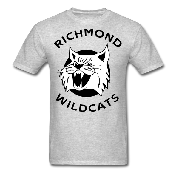 Richmond Wildcats Logo T-Shirt (SHL) - heather gray