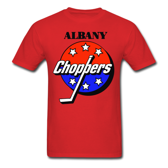 Albany Choppers Logo T-Shirt (IHL) - red