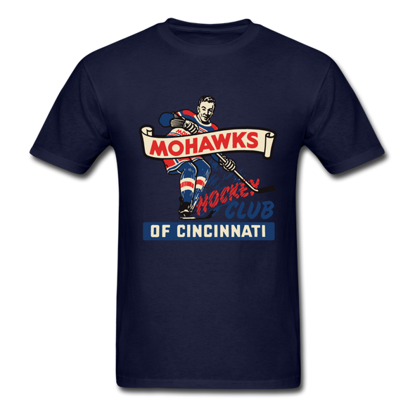 Cincinnati Mohawks Logo T-Shirt (IHL) - navy