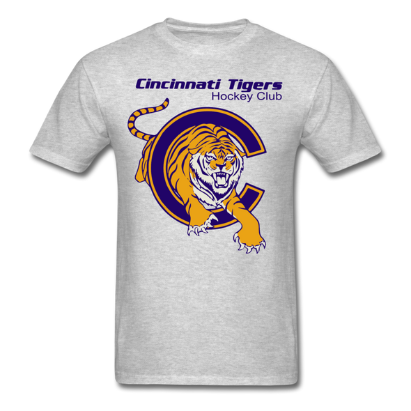 Cincinnati Tigers Logo T-Shirt (CHL) - heather gray