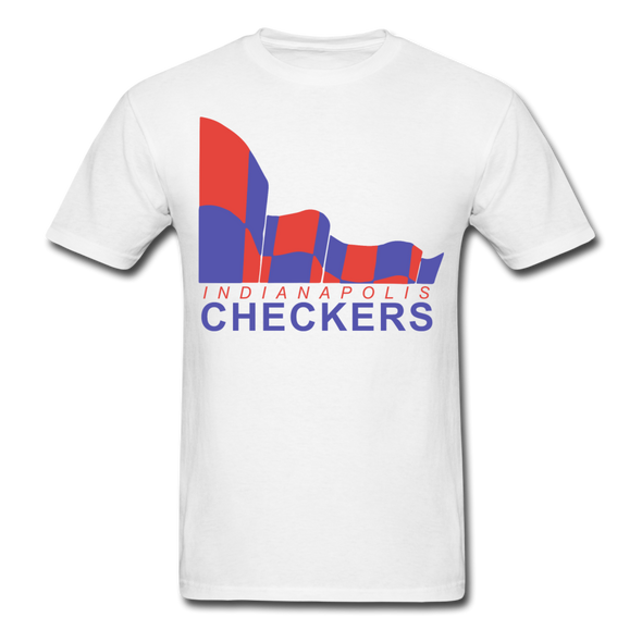 Indianapolis Checkers Logo T-Shirt (CHL) - white