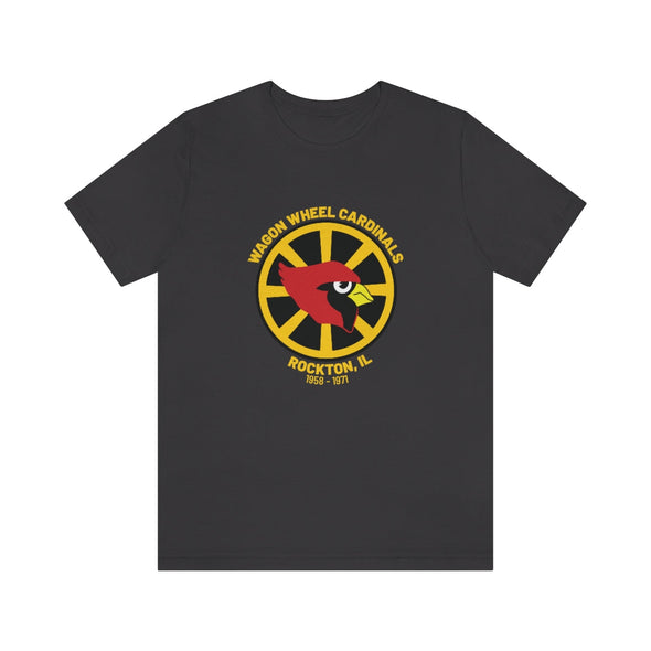 T-shirt Wagon Wheel Cardinals (léger de qualité supérieure)