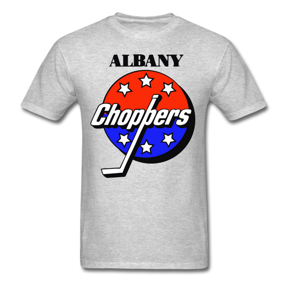 Albany Choppers Logo T-Shirt (IHL) - heather gray