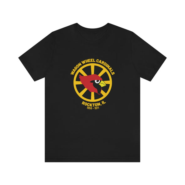 T-shirt Wagon Wheel Cardinals (léger de qualité supérieure)