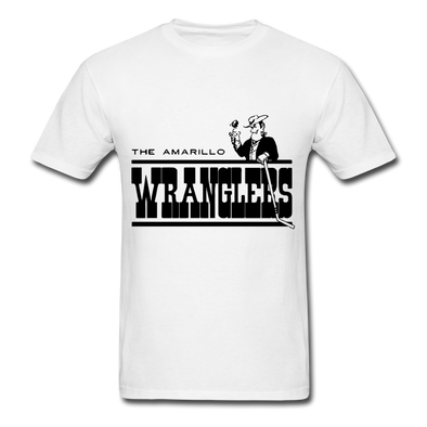 Amarillo Wranglers Black Logo T-Shirt (CHL) - white