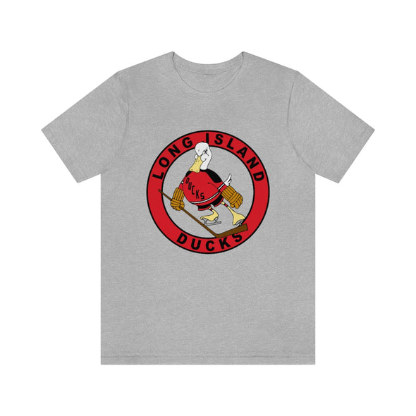 T-shirt Long Island Ducks des années 1970 (léger de qualité supérieure)