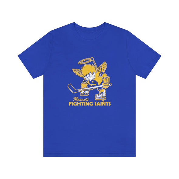 T-shirt Minnesota Fighting Saints (léger de qualité supérieure)