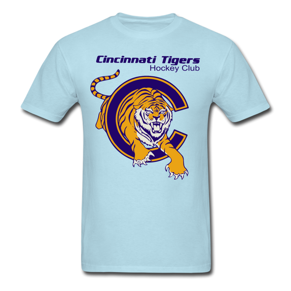 Cincinnati Tigers Logo T-Shirt (CHL) - powder blue