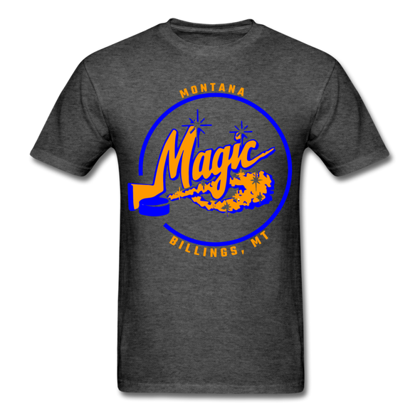 Montana Magic Logo T-Shirt (CHL) - heather black