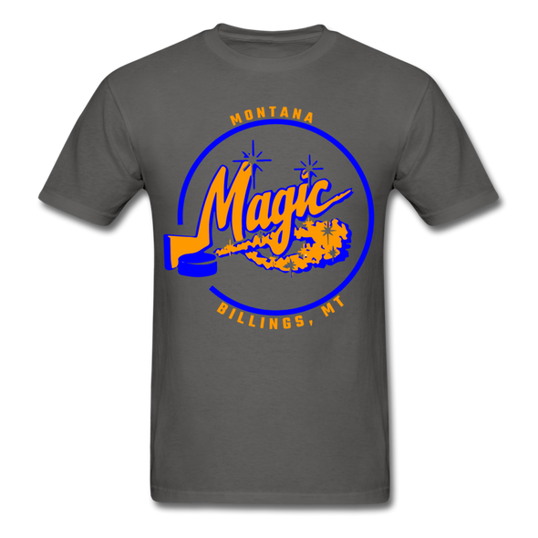 Montana Magic Logo T-Shirt (CHL) - charcoal