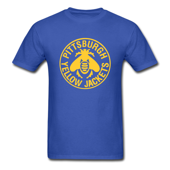 Pittsburgh Yellow Jackets Small Logo T-Shirt - royal blue