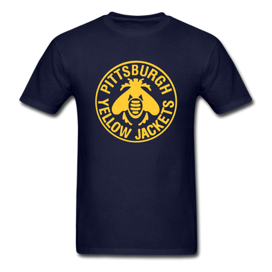 Pittsburgh Yellow Jackets Small Logo T-Shirt - navy