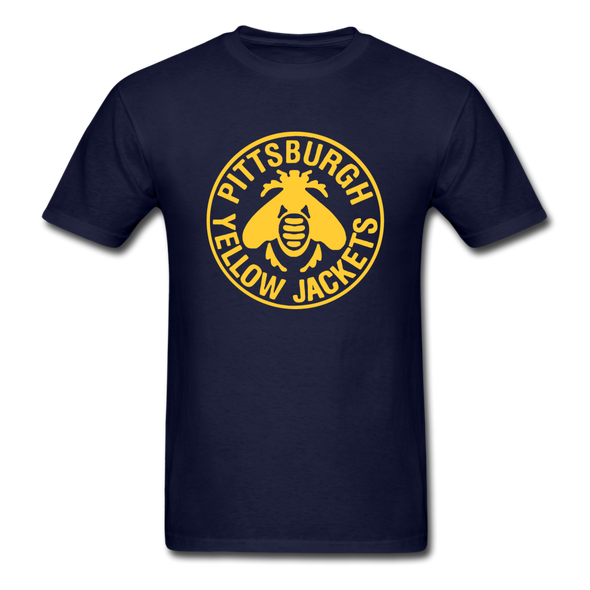 Pittsburgh Yellow Jackets Small Logo T-Shirt - navy