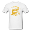 Pittsburgh Yellow Jackets Small Text T-Shirt - white