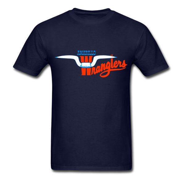 Amarillo Wranglers Logo T-Shirt (SWHL) - navy