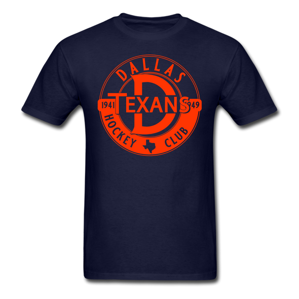 Dallas Texans Circular Dated T-Shirt - navy