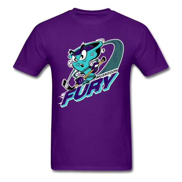 Muskegon Fury T-Shirt - purple