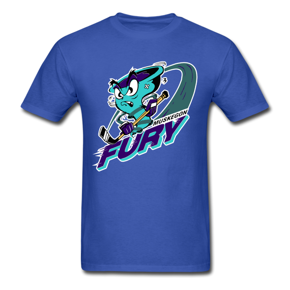 Muskegon Fury T-Shirt - royal blue