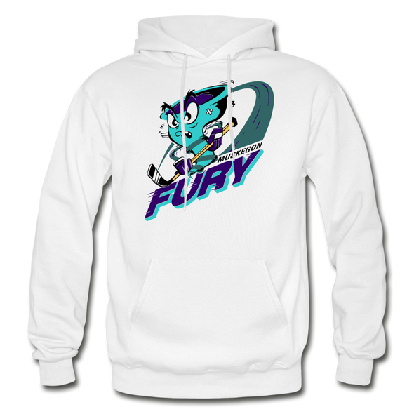 Muskegon Fury Hoodie - white