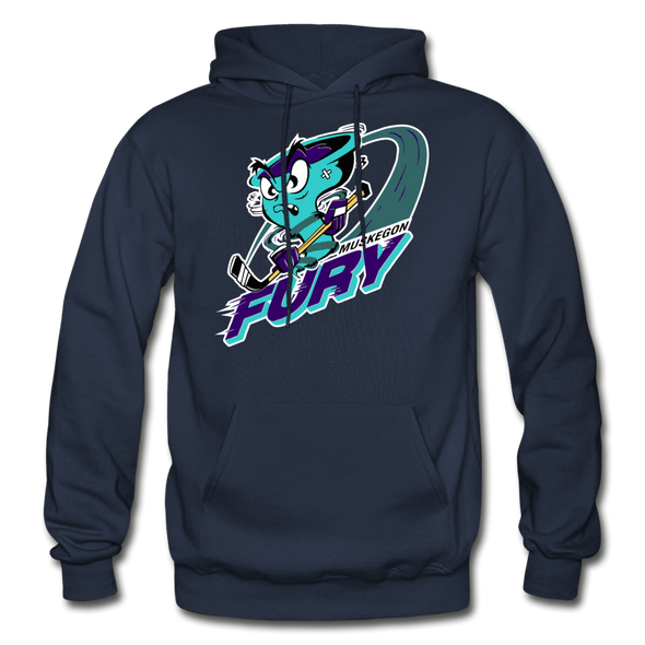 Muskegon Fury Hoodie - navy