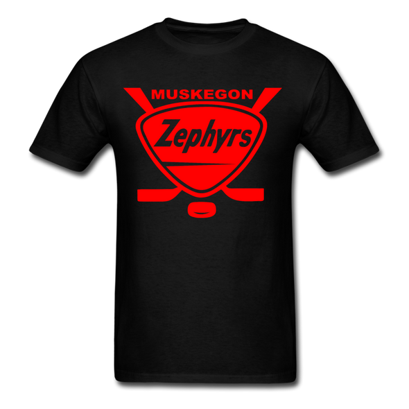 Muskegon Zephyrs T-Shirt - black