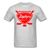 Muskegon Zephyrs T-Shirt - heather gray