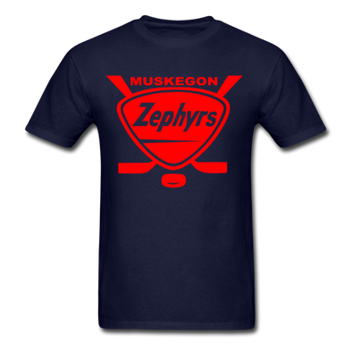 Muskegon Zephyrs T-Shirt - navy