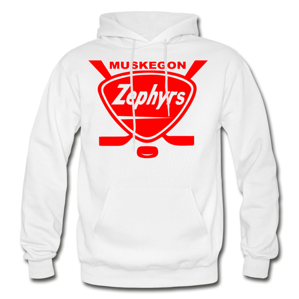 Muskegon Zephyrs Hoodie - white