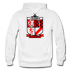 Columbus Checkers Logo Hoodie - white