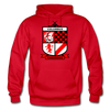 Columbus Checkers Logo Hoodie - red