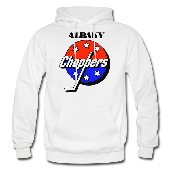 Albany Choppers Logo Hoodie (IHL) - white