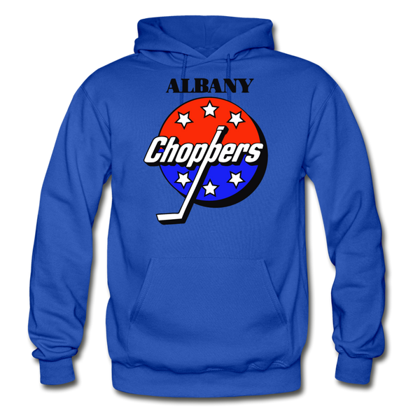 Albany Choppers Logo Hoodie (IHL) - royal blue