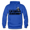 Amarillo Wranglers Black Logo Hoodie (CHL) - royal blue