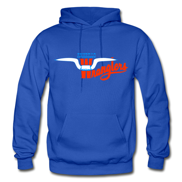 Amarillo Wranglers Logo Hoodie (SWHL) - royal blue