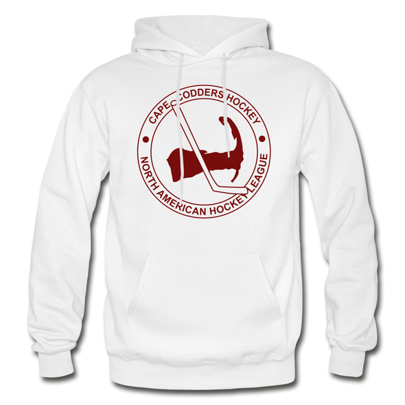 Cape Codders Logo Hoodie (NAHL) - white