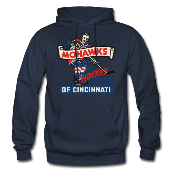 Cincinnati Mohawks Logo Hoodie (IHL) - navy