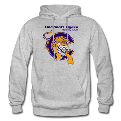 Cincinnati Tigers Logo Hoodie (CHL) - heather gray